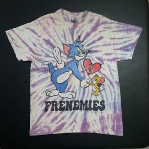Tom & Jerry Tie Dye Frenemies Medium shirt